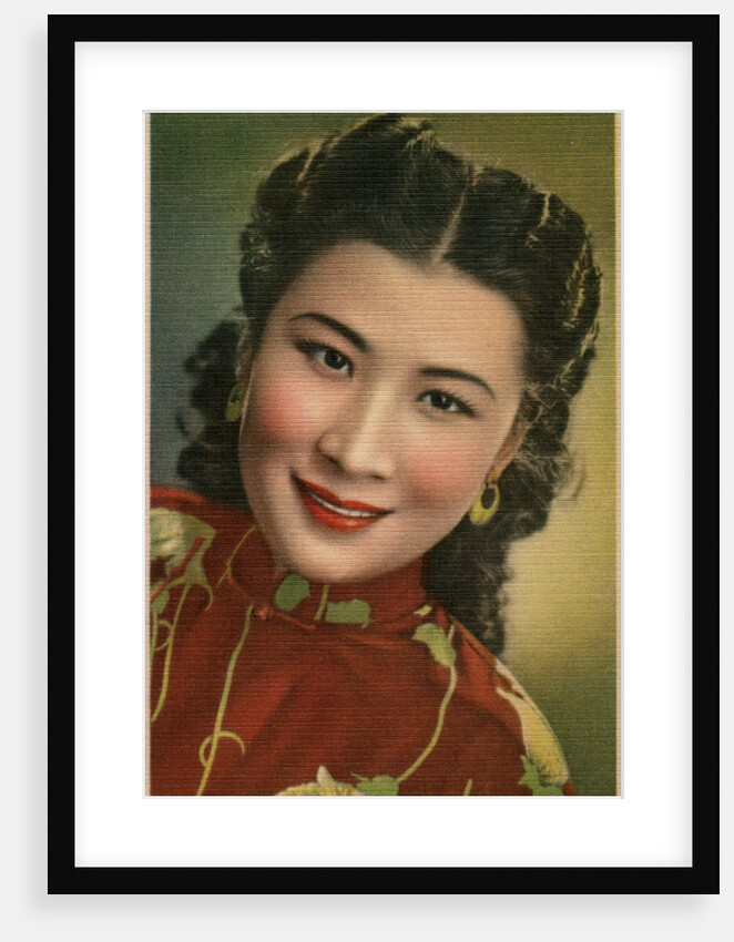 Wang Hsi Chun, Chinese actress by Anonymous