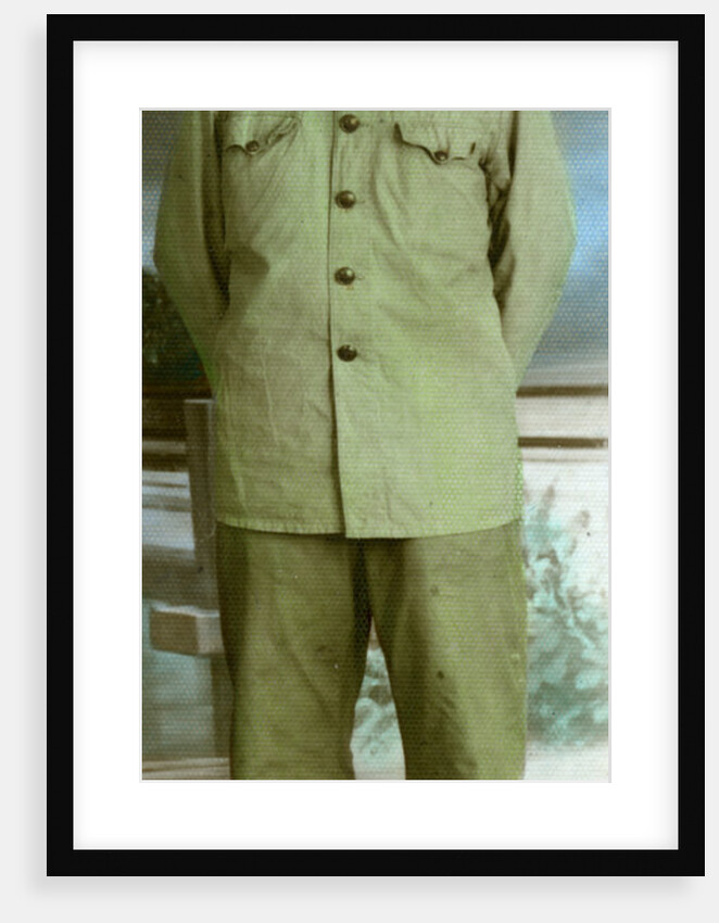 Chinese military uniform by Anonymous