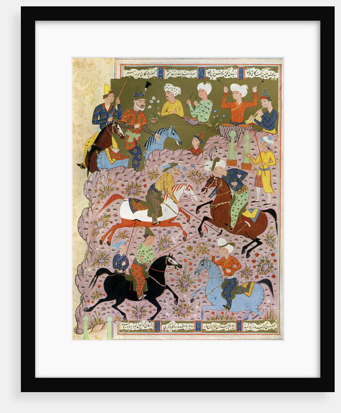 Polo in Persia in the 10th century by Anonymous