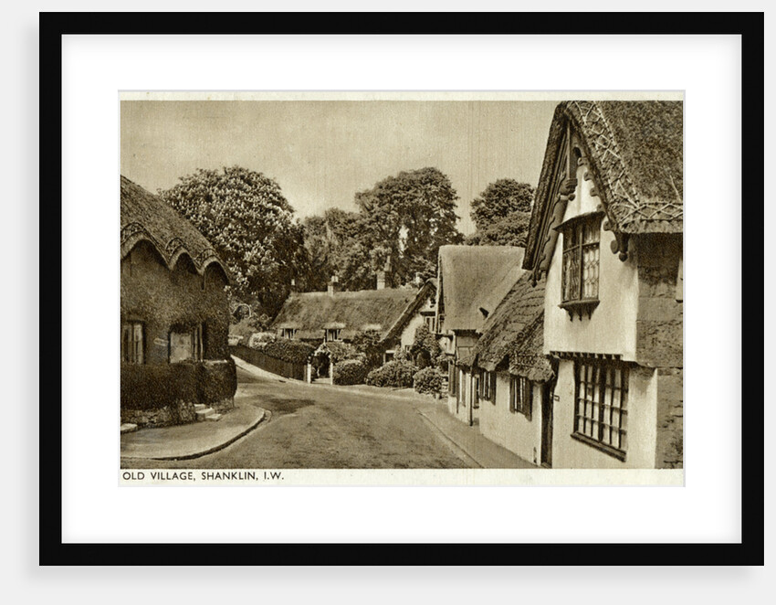 The old village, Shanklin, Isle of Wight by Anonymous