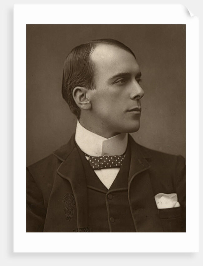 Edward Smith Willard, British actor by Ernest Barraud