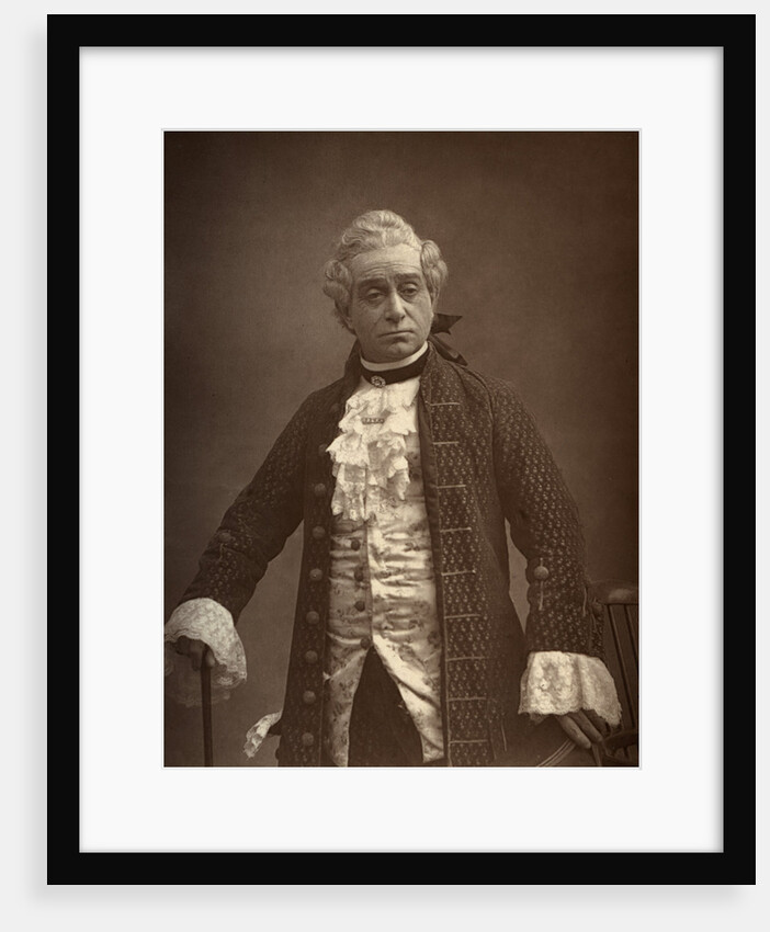 David James, British actor, in 'David Garrick' by Ernest Barraud