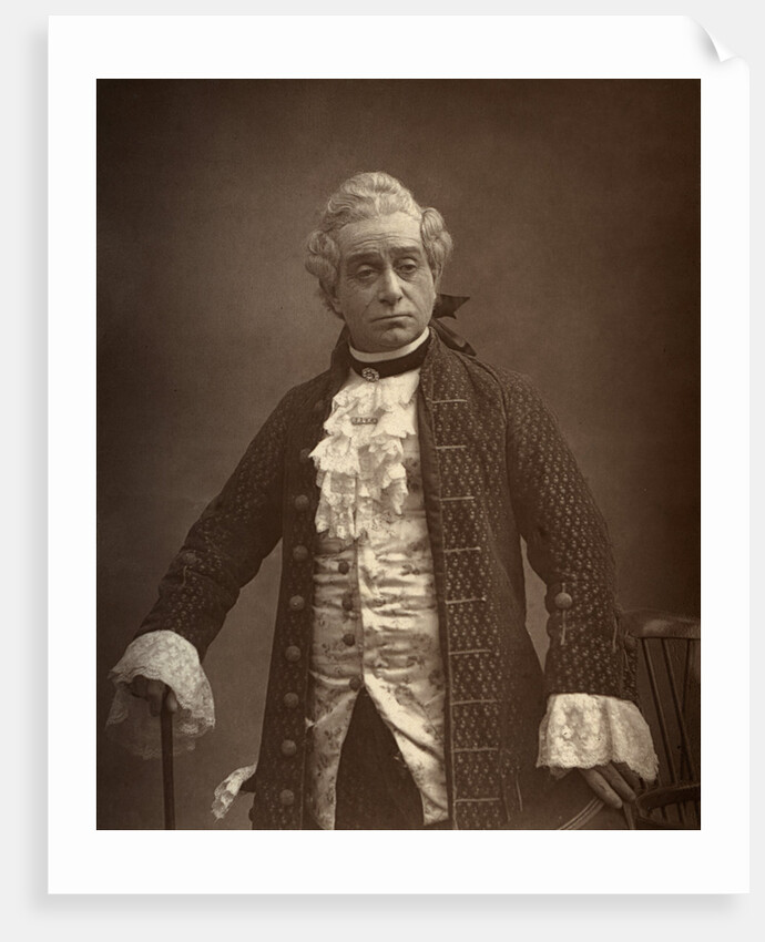 David James, British actor, in 'David Garrick' by Ernest Barraud