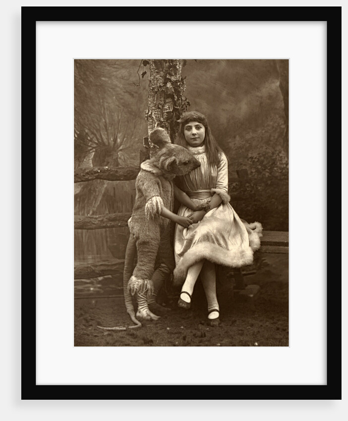 Alice and the dormouse by Ernest Barraud