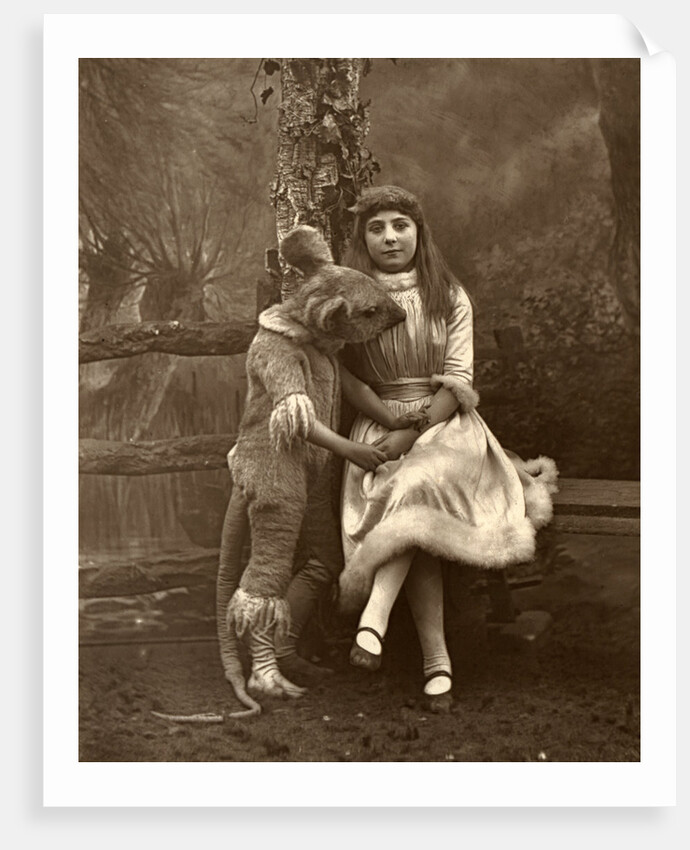 Alice and the dormouse by Ernest Barraud