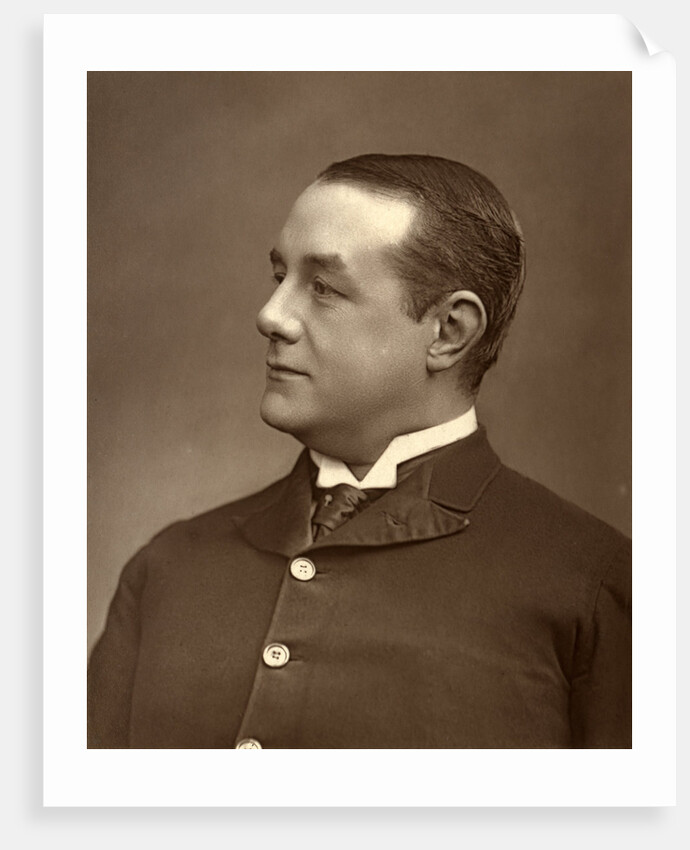 Gilbert Farquhar, British actor by Ernest Barraud