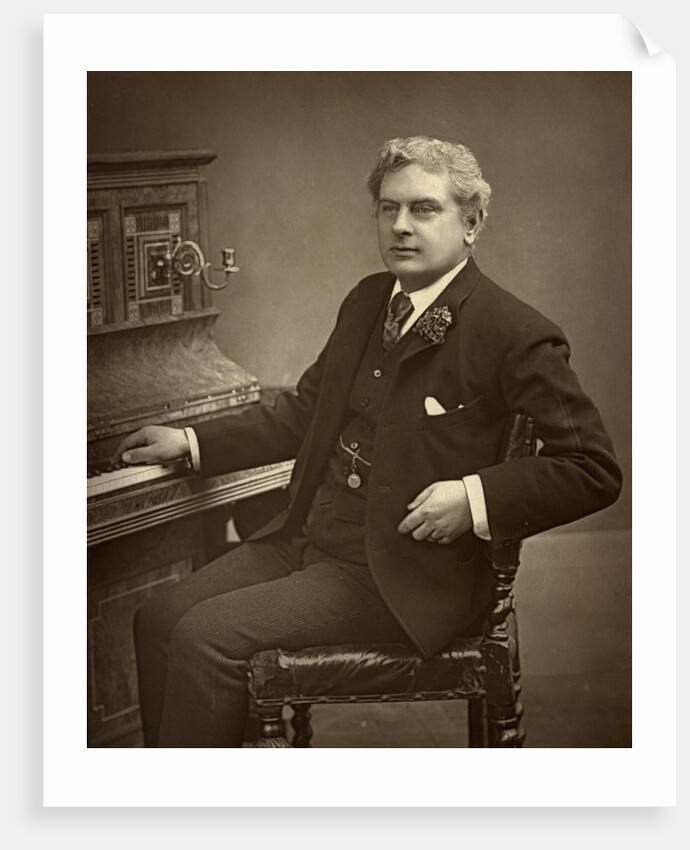 Arthur Cecil, British actor, comedian, playwright and theatre manager 1887 by Ernest Barraud