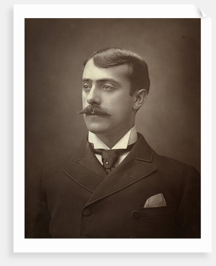 Laurence Cautley, British actor by Ernest Barraud