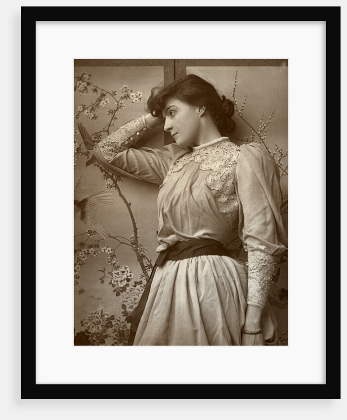 Cora Urquhart Brown-Potter, American actress by Ernest Barraud