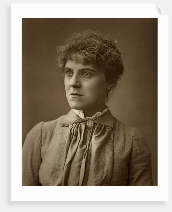 Janet Achurch, British actress and actor-manager by Ernest Barraud