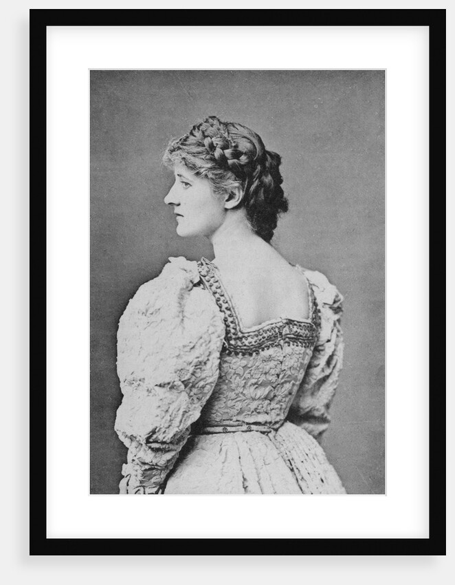Mary Anderson, American actress by Ernest Barraud