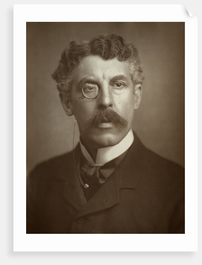 Squire Bancroft, British, actor-manager by St James's Photographic Co