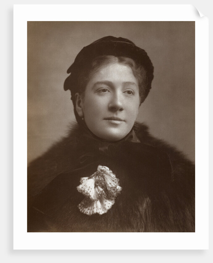 Madge Kendal, British actress and theatre manager by St James's Photographic Co