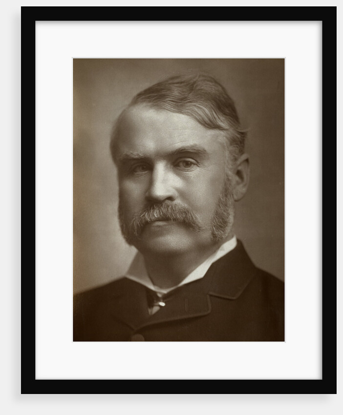 William Schwenck Gilbert, British artist, librettist, playwright and writer by St James's Photographic Co