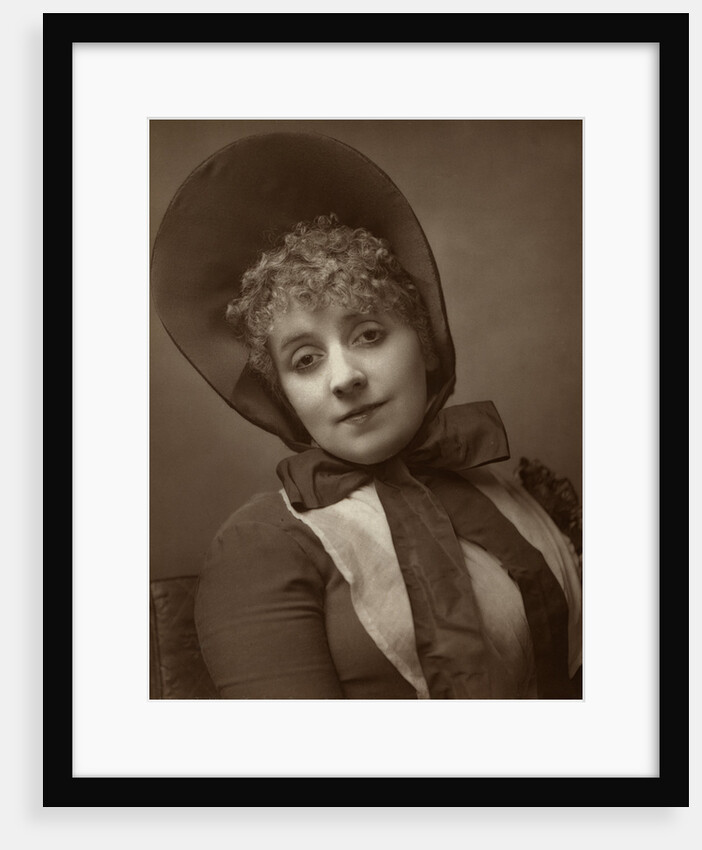 Kate Santley, American-born British actress, singer, comedienne, and theatre manager by St James's Photographic Co