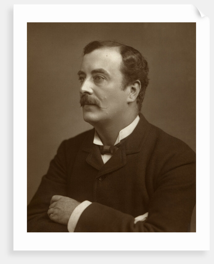 JH Barnes, British actor by St James's Photographic Co