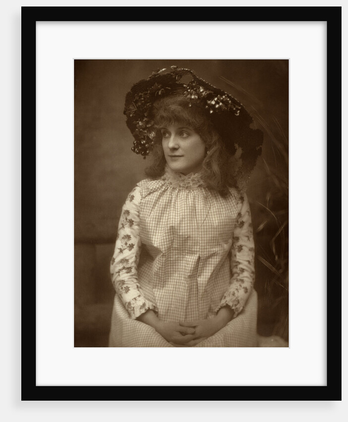 Minnie Palmer, American actress by Samuel A Walker