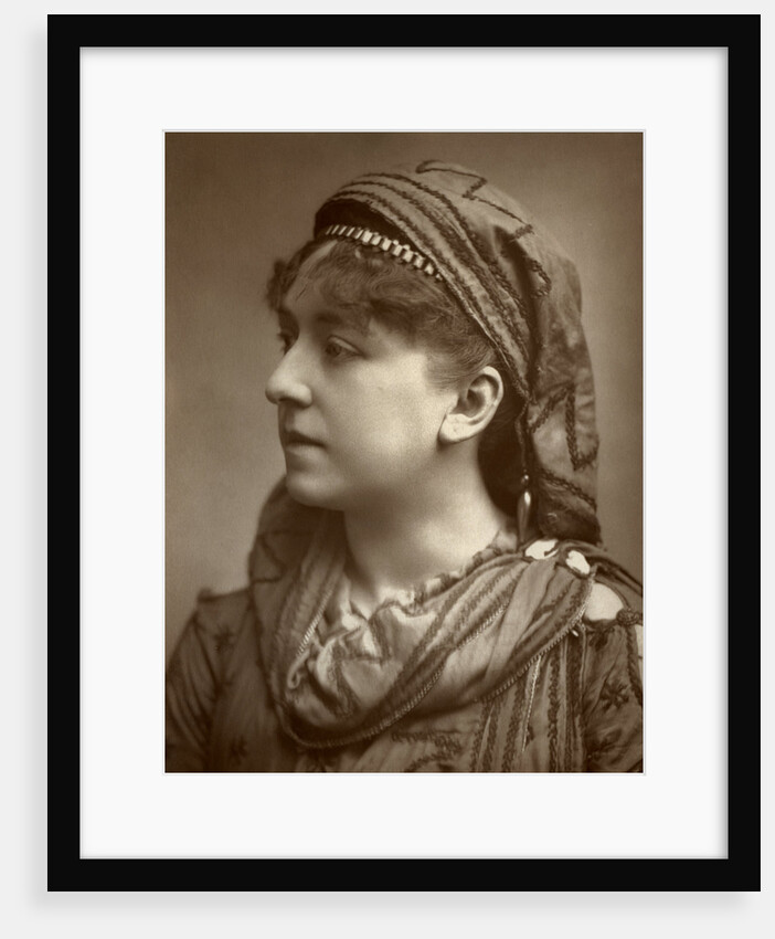 Amy Roselle, British actress by St James's Photographic Co