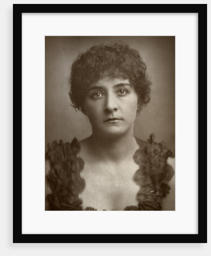 Julia Gwynne, British opera singer and actress by St James's Photographic Co