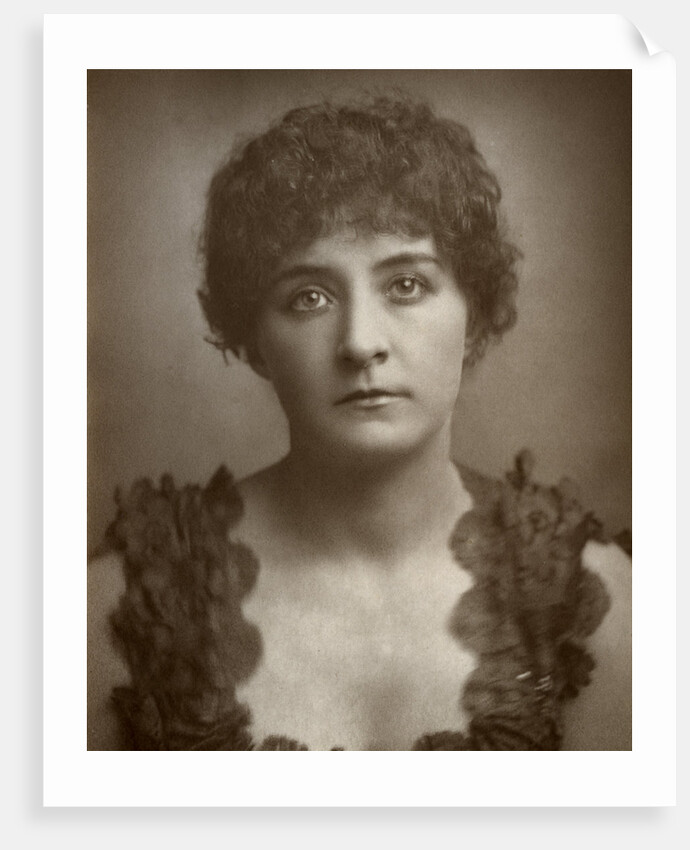 Julia Gwynne, British opera singer and actress by St James's Photographic Co