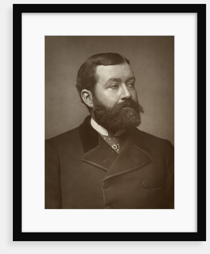 George Robert Sims, British journalist, poet, dramatist and novelist by St James's Photographic Co