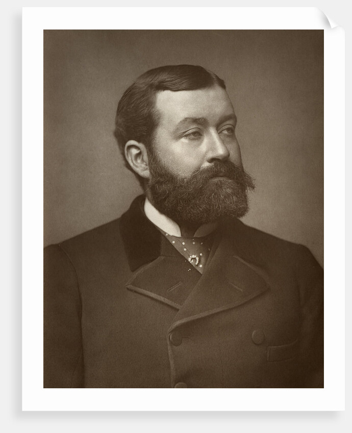 George Robert Sims, British journalist, poet, dramatist and novelist by St James's Photographic Co