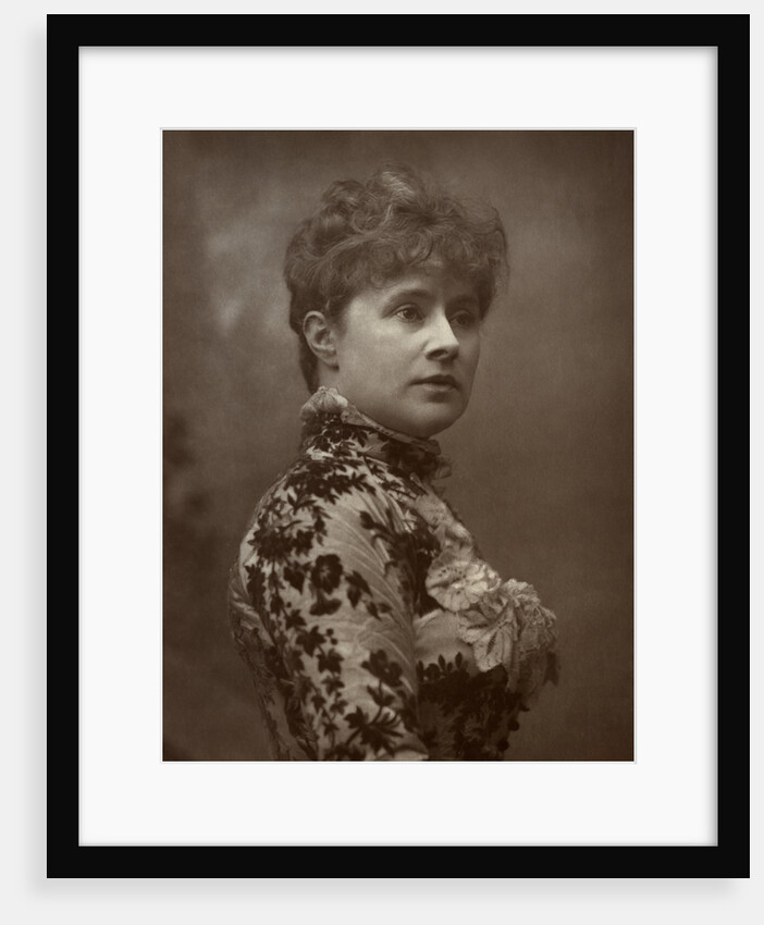 Alice Lingard, British actress and singer by Herbert Rose Barraud