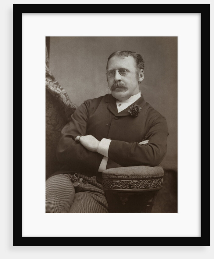 Clement Scott, British theatre critic, playwright and travel writer by Martin & Sallnow