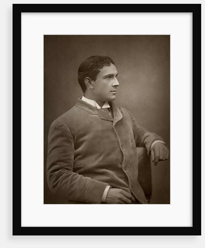 Maurice Barrymore, British actor by Barraud