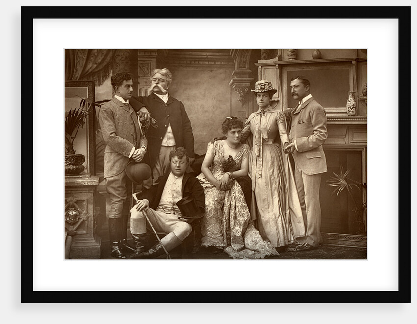 The Drury Lane Company in 'A Run of Luck', at the Drury Lane Theatre, London by Barraud