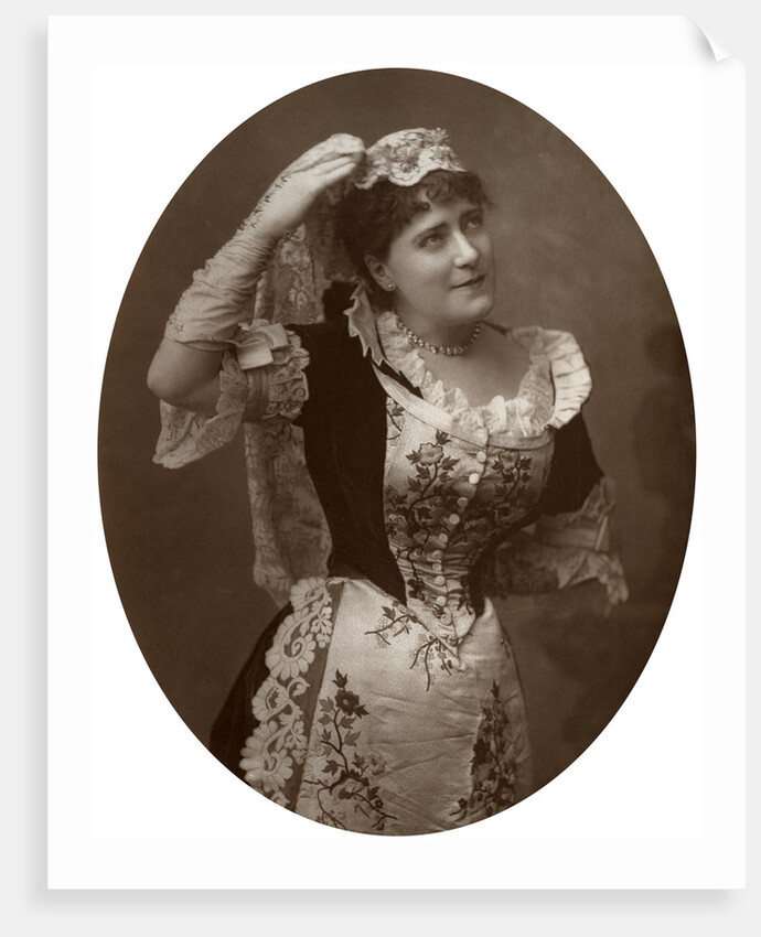Ada Cavendish, British actress by Anonymous