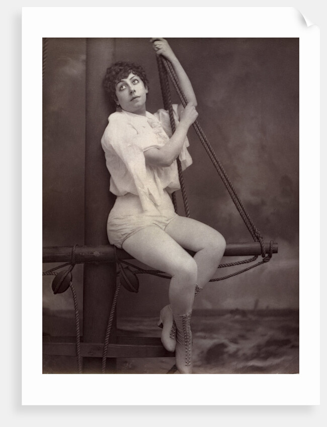 Fannie Leslie, British singer and actress by Anonymous