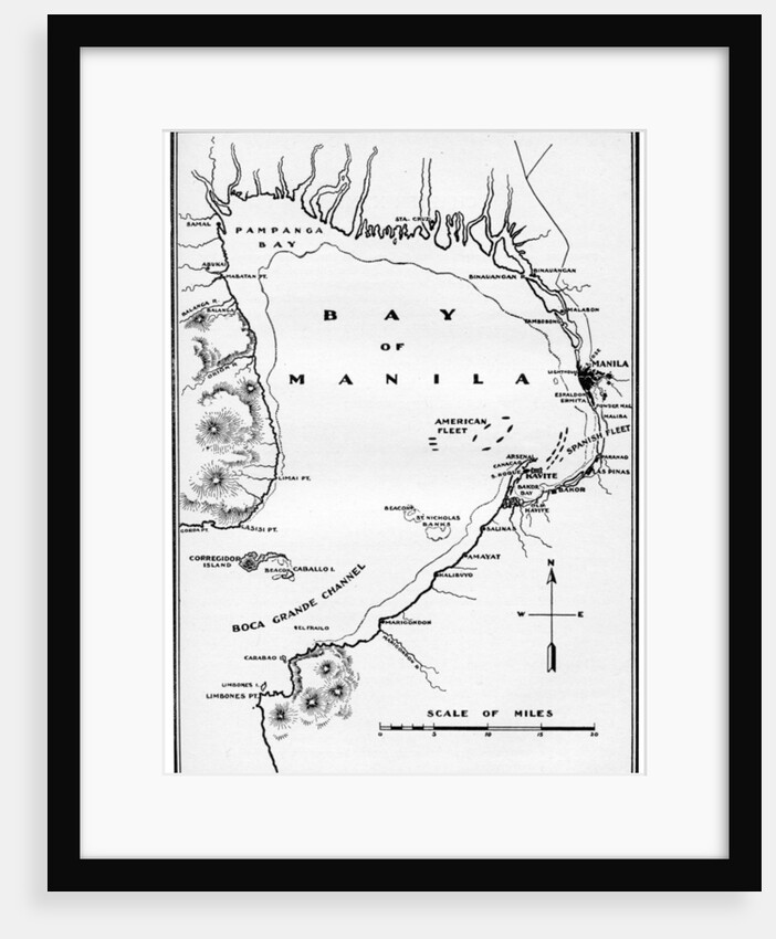Battle of Manila Bay, Philippines, Spanish-American War by Anonymous