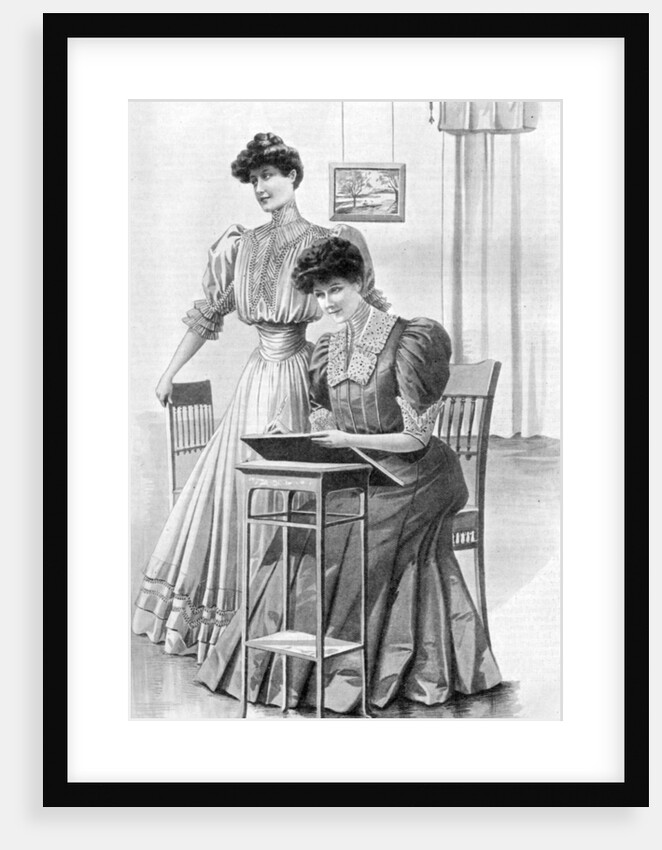 Girls' attire for November 1905 by Anonymous