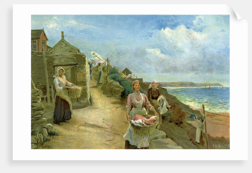 Washing Day by Alf Cooke