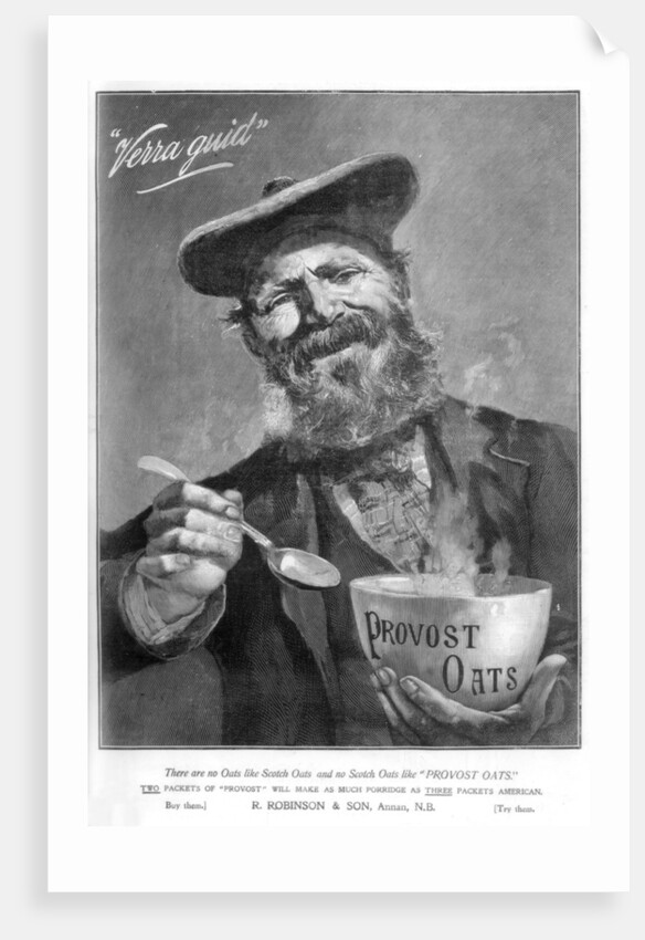 Advertisement for Provost Oats by Anonymous