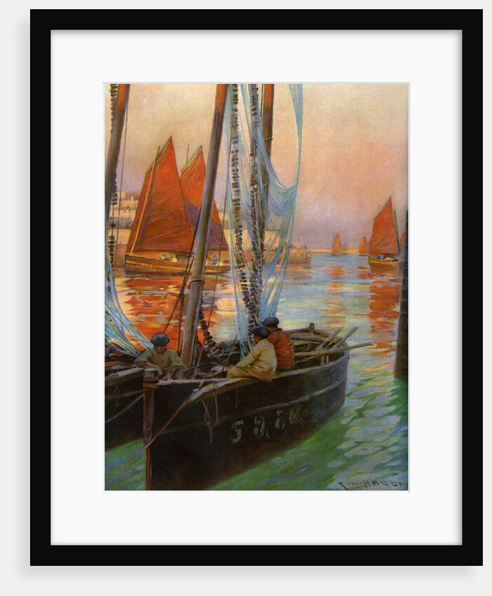 Brest Fishing Boats by Charles Padday