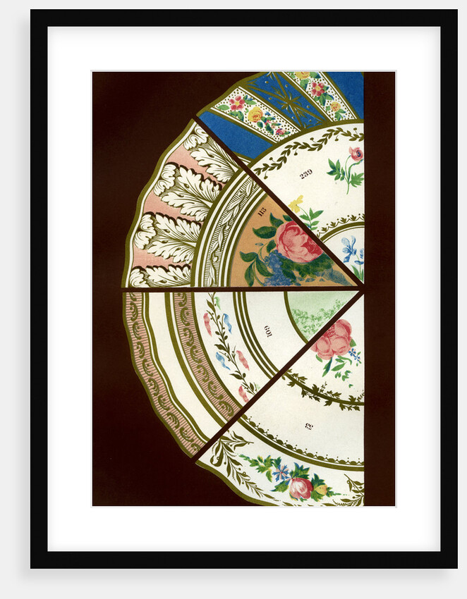 Derby patterns by Hall & England