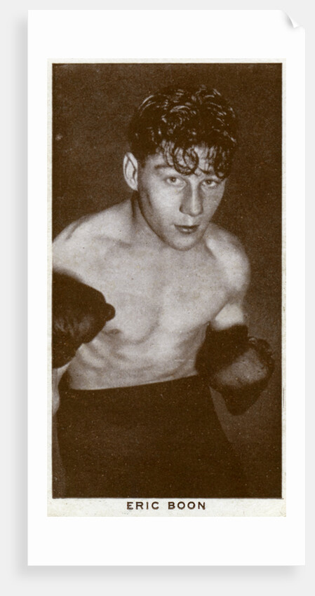 Eric Boon, British boxer by Anonymous