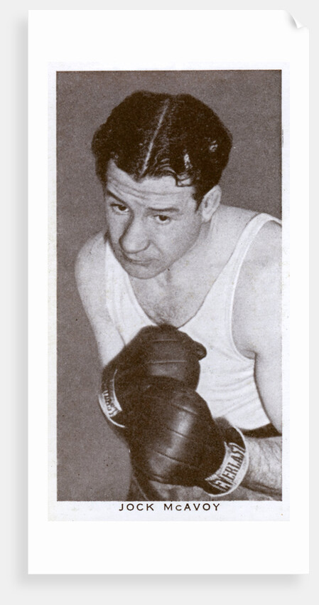Jock McAvoy, British boxer by Anonymous