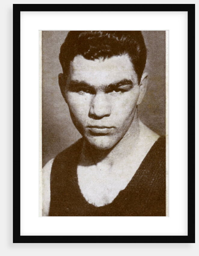 Max Schmeling, German boxer by Anonymous