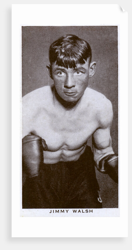 Jimmy Walsh, British boxer by Anonymous