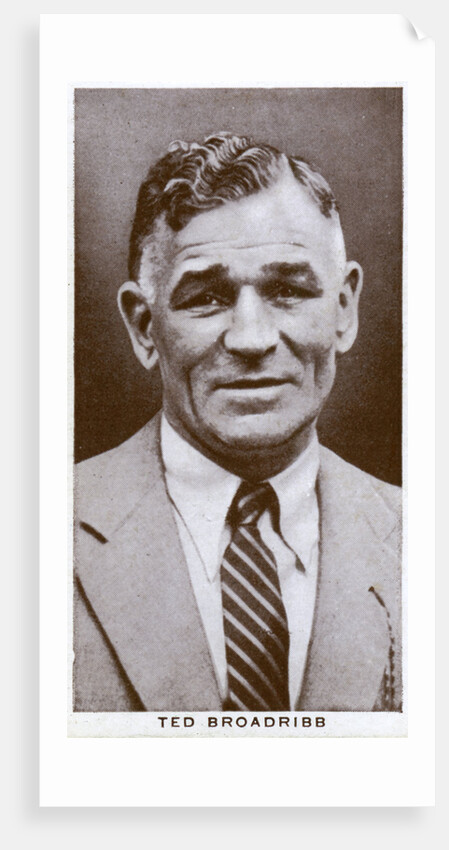Ted Broadribb, British boxer and manager by Anonymous