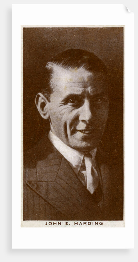 John E Harding, British boxing manager and match-maker by Anonymous