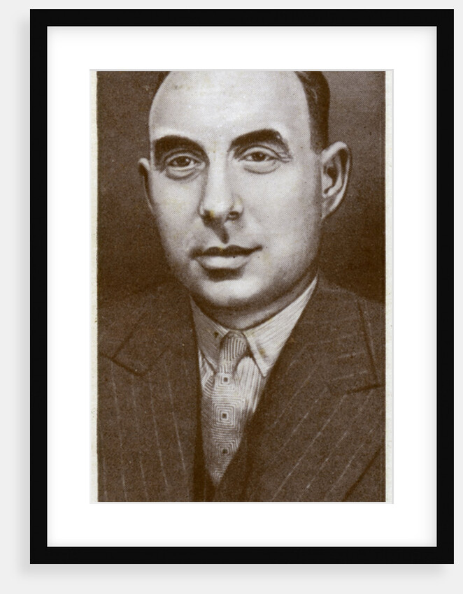 Arthur J Elvin, British boxing promoter by Anonymous