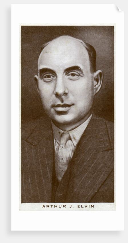Arthur J Elvin, British boxing promoter by Anonymous