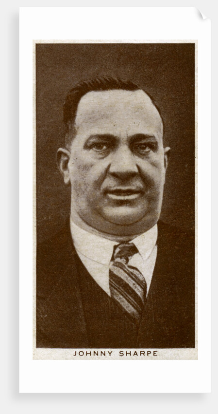 Johnny Sharpe, British boxing manager by Anonymous