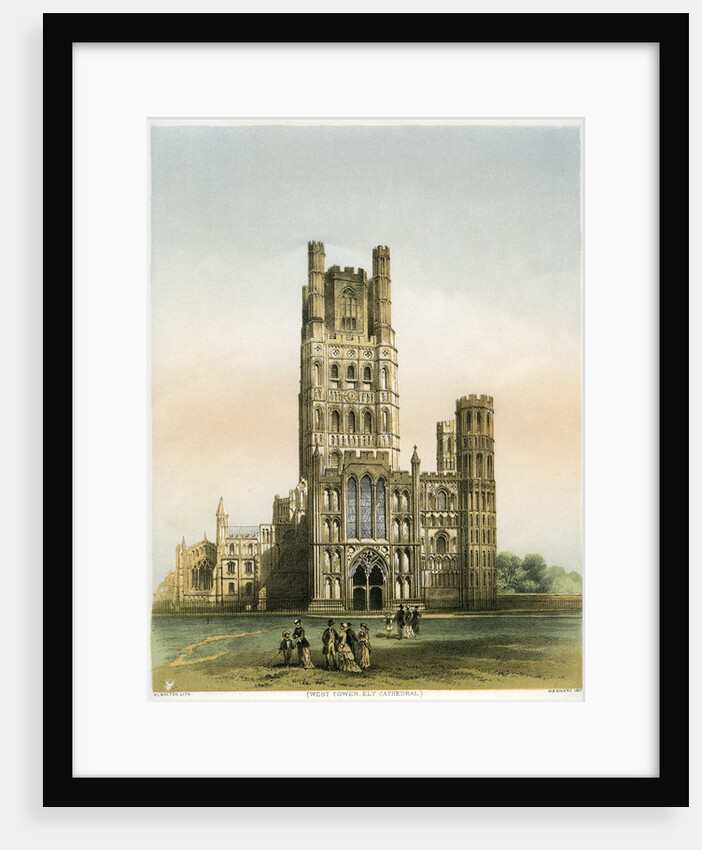 Ely Cathedral, Cambridgeshire by WL Walton