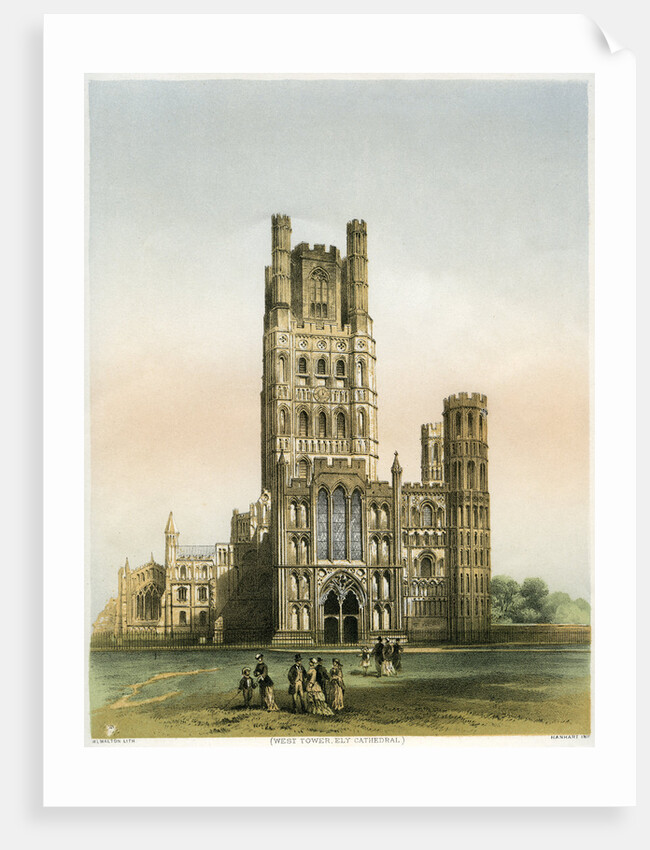 Ely Cathedral, Cambridgeshire by WL Walton