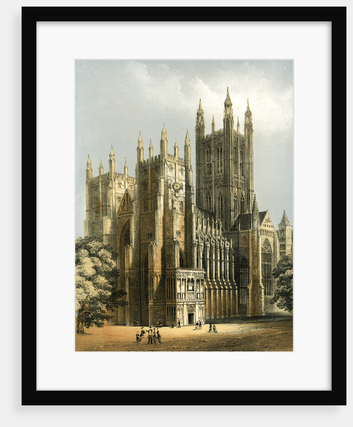 Canterbury Cathedral, Kent by WL Walton